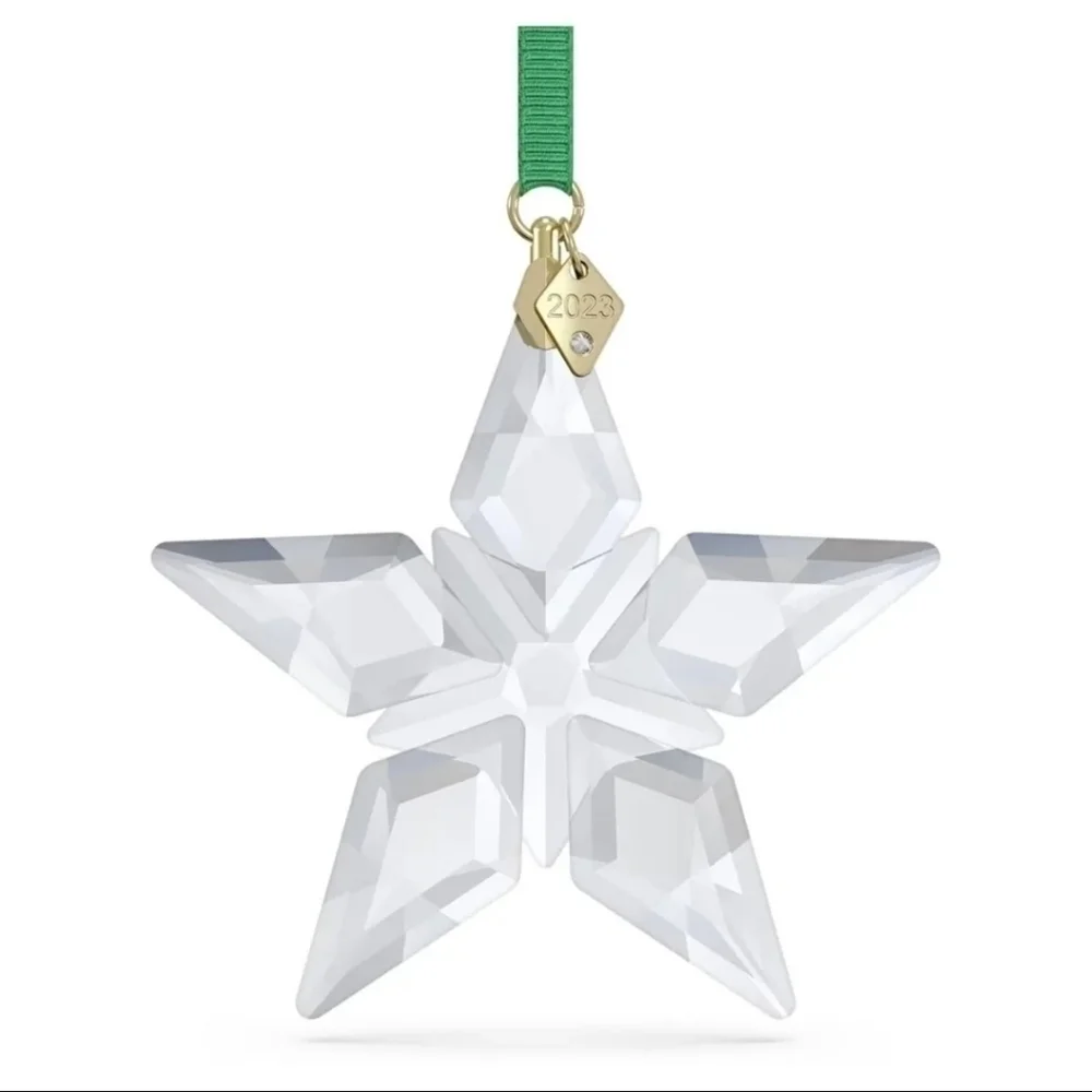 NWT Swarovski Small Crystal 2023 ANNUAL EDITION CHRISTMAS ORNAMENT AUTHENTIC